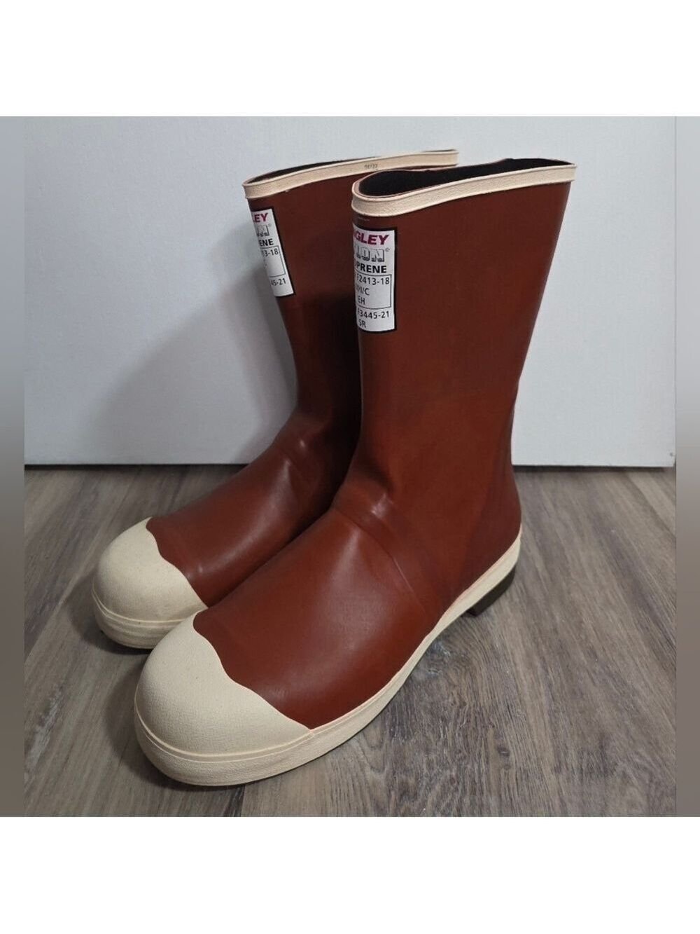 TINGLEY Pylon MB924B Neoprene Steel Toe Mid-Calf Boot Men's Size 12 - New